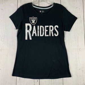 Las Vegas Raiders NFL Large‎ Black Tshirt New Women